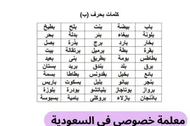 موضمعلم و معلمة بالرياض, التعليم والدورات التدريبية, أكاديمي