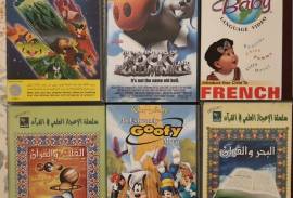 أفلام فيديو (اكشن - كرتون) أصل, أقراص الفيديو الرقمية والأفلام, VHS